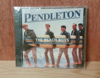 The Beach Boys Pendelton Cd Rare Promotional Item From Woolen Mills