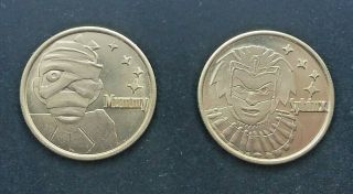 Rare Gold Coin Set - Sphinx And The Cursed Mummy Promo Nw