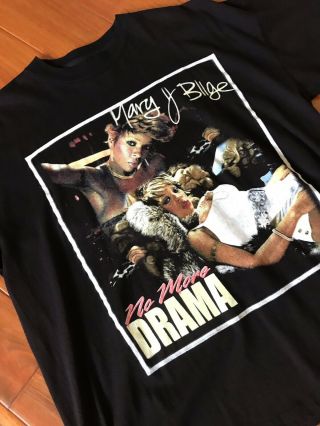 Mary J.  Blige No More Drama Tour Shirt Extremely Rare Early 2000’s.  Xl.