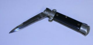 Vintage O.  M.  O.  R.  Japan Knife " Rare " Stilleto Style Lock Folding Blade J - 204 Omor