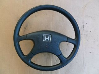 88 - 91 Honda Oem Civic Lx Crx Hf Dx Steering Wheel Si Ef Rare