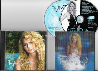 Taylor Swift Deluxe Cd,  Dvd Set Linticular Insert Rare Limited Edition Album
