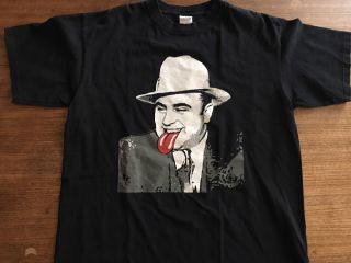 Very Rare Rolling Stones A Bigger Bang Bang Al Capone T - Shirt Large Chicago Tour