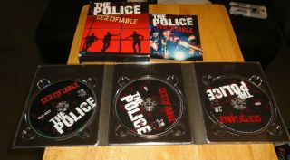 The Police - Certifiable (blu - Ray Disc & 2 Cd,  2008,  3 - Disc Set) Rare Rock Music