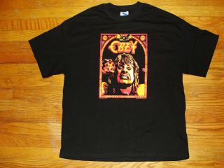 Vintage Xl Shirt Obey Ozzy Osbourne Fairey 2002 Rare Design Concert