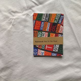 Radiohead Rare Hail to the Thief Promo t - shirt and postcard set 2003 4