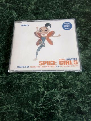Spice Girls Viva Forever Rare Australian Sporty Spice Cd " Single