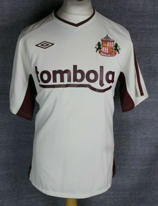 4 Vintage Sunderland Away Football Shirt 09 - 10 Mens Xl Umbro Rare Player Issue