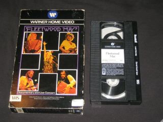 Rare Fleetwood Mac Documentary Live Concert Vhs Warner Big Box 1981