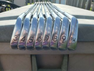 Stan Thompson Personal Model Golf Clubs Forged Irons Set 3 - Pw Rare