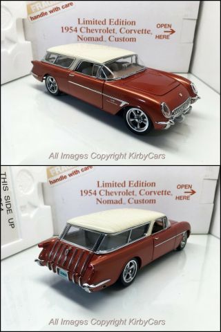 Danbury 1954 Chevrolet Corvette Nomad Custom - Le Nmib Copper Beauty Rare