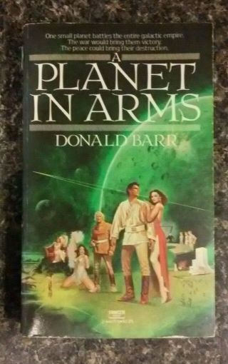 A Planet in Arms by Donald Barr Book RARE Paperback author of Space Relations 5