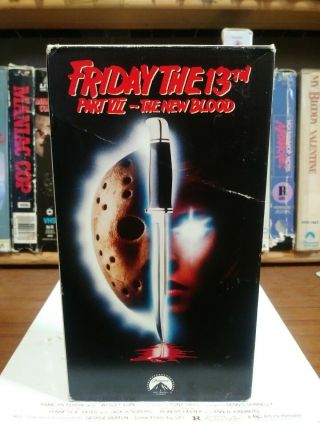 Friday The 13th Part 7 Vhs 1988 Horror Paramount Home Video Rare