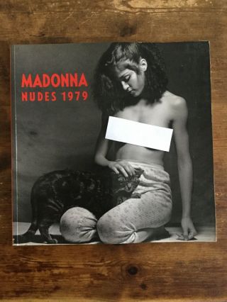 Madonna Nudes 1979 Rare And Collectable Book