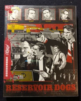 Reservoir Dogs (blu - Ray,  2015) Rare Mondo Steelbook