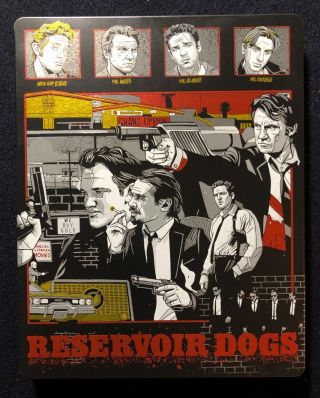 Reservoir Dogs (Blu - ray,  2015) Rare Mondo Steelbook 2