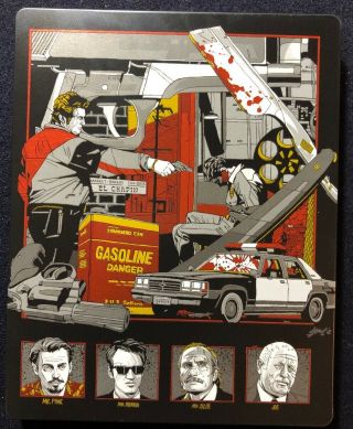Reservoir Dogs (Blu - ray,  2015) Rare Mondo Steelbook 3