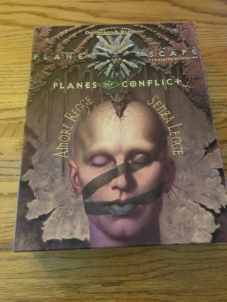 Ad&d Planescape Campaign Expansion Planes Of Conflict 2615 Tsr 1995 Rare Oop