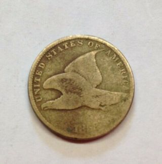 1858 - Flying Eagle United States Cent - Rare