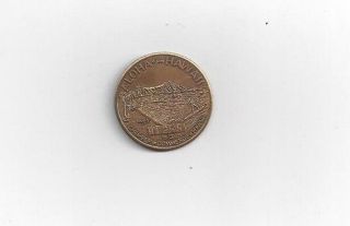 Honolulu Hawaii 1973 " So Called Dollar " King Kamehameha Medal 1255 Rare M=5,  000