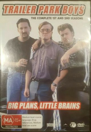 Trailer Park Boys Rare Dvd The Complete 1st And 2nd Seasons Tv Comedy Series