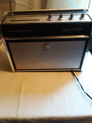 Rare Vintage PANASONIC Am/Fm Radio w/Record Player (33&45) 4
