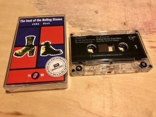 The Rolling Stones - Jump Back (best Of 71 - 93),  Cassette Tape,  Rare