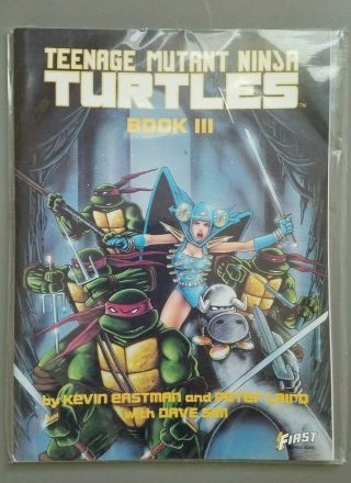 Teenage Mutant Ninja Turtles: Book 3 (graphic Novel) Rare / 1987 / First Print