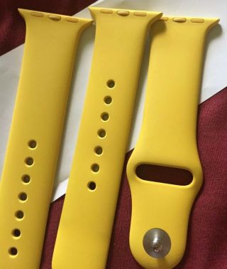 Rare Apple Yellow Sport Band Authentic/Genuine/OEM 38mm 40mm 4