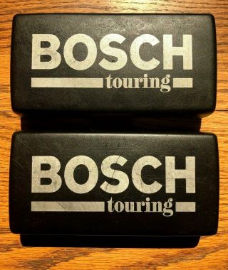 Rare Oem Bosch Touring Fog Light 170 Caps (pair) 1 300 591 049; Porsche; Audi