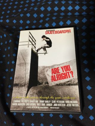 Are You Alright? - Transworld Skateboarding On The Road (dvd 2003) Rare