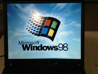 Ibm Thinkpad T41 Laptop With Windows 98 Installed,  Rare