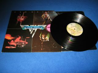 Van Halen - Same Lp (rare Autographed Eddie Van Halen & David Lee Roth)