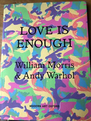 Andy Warhol - William Morris Art Exhibition Book Rare As