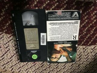 MORTUARY HORROR SOV SLASHER RARE OOP VHS BIG BOX SLIP 2