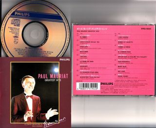 Paul Mauriat - The Greatest Hits Cd (rare Japan Ppd - 1095) Best Of Philips Oop