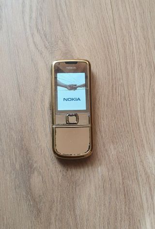 Nokia 8800 Arte Gold -  Cellular Phone Very Rare Collectible R