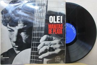 Manitas De Plata - Ole - 1966 Very Rare Mexican Lp Flamenco Guitar