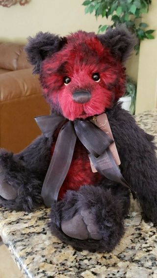 Charlie Bears Roulette 197 / 500 Rare Red 16 " Isabelle In Usa 2012