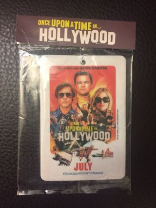 Once Upon A Time In Hollywood Air Freshener Rare Collectible