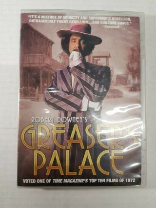 Greaser’s Palace (dvd,  2010) Robert Downey Cult Classic 1972 Rare