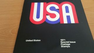 1971 Usps Special Issue Year Set Scarce - Type 2 - Rare / Hard To Find