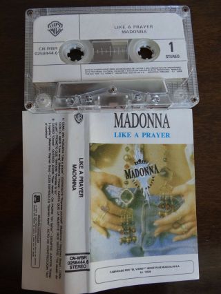 Madonna Like A Prayer Rare Cassette Peru Peruvian Hard To Find