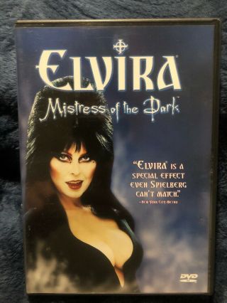 Oop Rare Elvira,  Mistress Of The Dark (dvd,  2001)