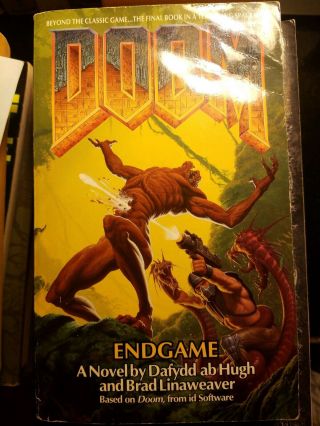 Doom: Endgame 4 By Dafydd Ab Hugh And Brad Linaweaver.  1996,  Rare 1st Printing