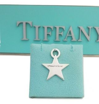 Rare Vintage Tiffany & Co Star Charm Pendant