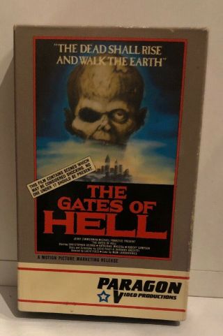Gates Of Hell Betamax Beta Paragon Video Horror Very Rare Lucio Fulci Classic