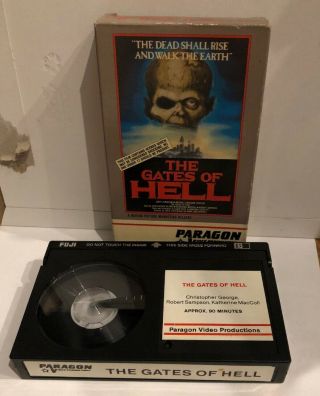 Gates of Hell Betamax Beta Paragon Video Horror VERY RARE Lucio Fulci Classic 3