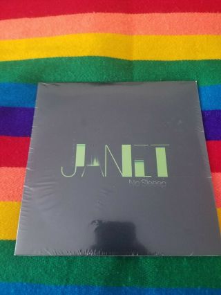 Janet Jackson No Sleep 45 " Rare Single Factory