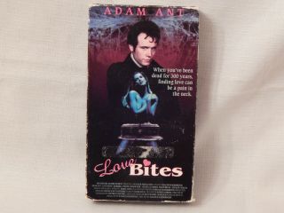 Rare Vhs Out - Of - Print Adam Ant In " Love Bites "